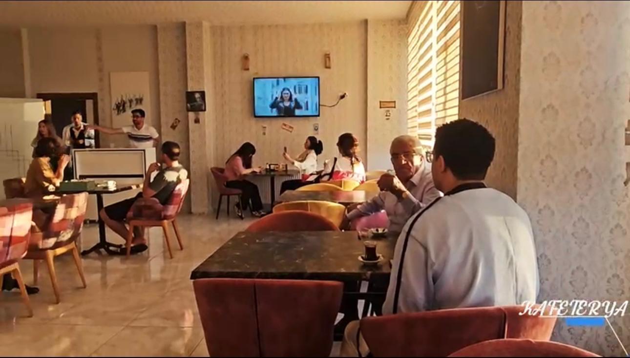 Asyalar Otel kafeterya kullanım alanı